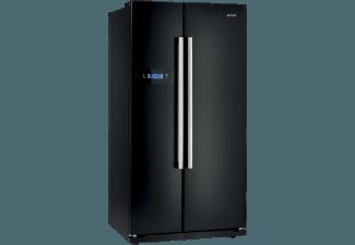 GORENJE NRS85728BK Side-by-Side (445 kWh/Jahr, A , 1755 mm hoch, Schwarz)