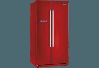 GORENJE NRS85728RD Side-by-Side (427 kWh/Jahr, A , 1755 mm hoch, Rot)