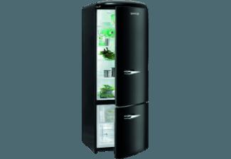 GORENJE RK60319OBK Kühlgefrierkombination (205 kWh/Jahr, A  , 1700 mm hoch, Schwarz)