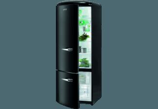 GORENJE RK60319OBK-L Kühlgefrierkombination (205 kWh/Jahr, A  , 1700 mm hoch, Schwarz)