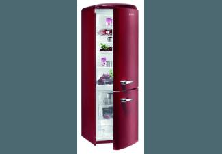 GORENJE RK60359OR Kühlgefrierkombination (229 kWh/Jahr, A  , 1887 mm hoch, Rot), GORENJE, RK60359OR, Kühlgefrierkombination, 229, kWh/Jahr, A, , 1887, mm, hoch, Rot,