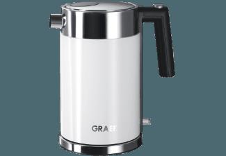 GRAEF WK 61 EU Wasserkocher Acyrl/Weiß (2150 Watt, 1.5 Liter)