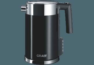 GRAEF WK 702 Wasserkocher Schwarz (2000 Watt, 1.5 Liter/Jahr)