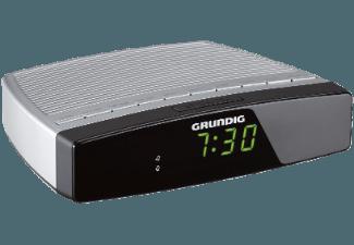 GRUNDIG Sonoclock 600 Uhrenradio (PLL Tuner, UKW, Silber/Schwarz), GRUNDIG, Sonoclock, 600, Uhrenradio, PLL, Tuner, UKW, Silber/Schwarz,