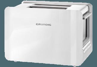 GRUNDIG TA 7280 Toaster Weiß/Edelstahl (, Schlitze: 2), GRUNDIG, TA, 7280, Toaster, Weiß/Edelstahl, , Schlitze:, 2,