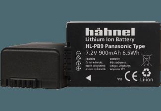 HÄHNEL HL-PB9 für Panasonic DMW-BMB9 Akku für Panasonic (Li-Ion, 7.4 Volt, 900 mAh)