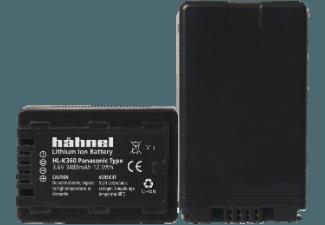 HÄHNEL HL-K360 Akku für Panasonic (Li-Ion, 3.7 Volt, 3480 mAh), HÄHNEL, HL-K360, Akku, Panasonic, Li-Ion, 3.7, Volt, 3480, mAh,