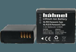 HÄHNEL HL-PE9/10 für Panasonic DMW-BLE9 / DMW-BLG10E Akku für Panasonic (Li-Ion, 7.4 Volt, 930 mAh)