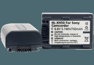 HÄHNEL HL-XH50 Akku für Sony (Li-Ion, 3.7 Volt, 750 mAh), HÄHNEL, HL-XH50, Akku, Sony, Li-Ion, 3.7, Volt, 750, mAh,