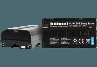 HÄHNEL HL-XL581 Akku für Sony (Li-Ion, 7.4 Volt, 2500 mAh), HÄHNEL, HL-XL581, Akku, Sony, Li-Ion, 7.4, Volt, 2500, mAh,