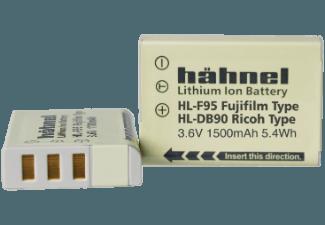 HÄHNEL HL_F95 für Fuji NP-95 Akku für Fuji (Li-Ion, 3.6 Volt, 1500 mAh)