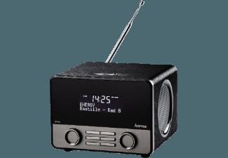 HAMA 054820 DR1600 Digitalradio (Digital, FM, DAB, DAB , Schwarz)