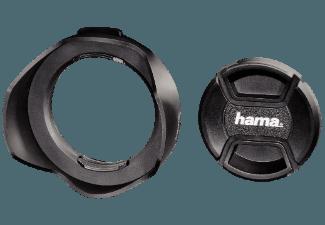 HAMA 093652 Universale Gegenlichtblende mit Objektivdeckel (52 mm, )