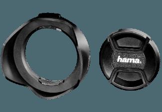 HAMA 093667 Universale Gegenlichtblende mit Objektivdeckel (67 mm, )
