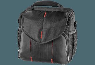 HAMA 103677 Canberra 130 Tasche für Digitalkameras mit Zubehör (Farbe: Schwarz/Rot), HAMA, 103677, Canberra, 130, Tasche, Digitalkameras, Zubehör, Farbe:, Schwarz/Rot,