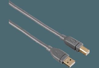 HAMA 125220 USB-2.0-Kabel A-B