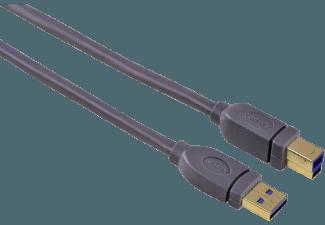 HAMA 125240 USB-3.0-Kabel-A-B, HAMA, 125240, USB-3.0-Kabel-A-B