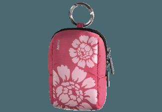 HAMA 126642 Fancy Garden 60H Tasche für kleine Digitalkameras (Farbe: Pink)
