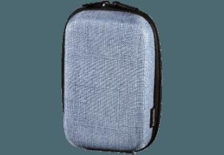 HAMA 126653 Canvas 80M Tasche für kleine Digitalkameras (Farbe: Jeans)