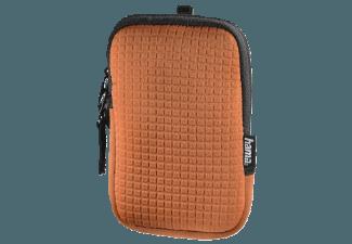 HAMA 126660 Fancy Quad 70E Tasche für kleine Digitalkameras (Farbe: Orange)