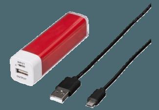 HAMA 136188 Powerpack Power Pack 2.600 mAh Rot