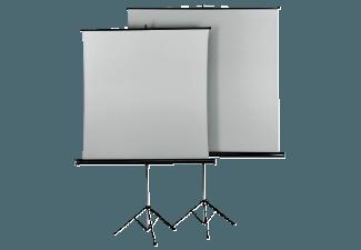 HAMA Stativ-Projektionsleinwand 125 x 125 cm, Duo, HAMA, Stativ-Projektionsleinwand, 125, x, 125, cm, Duo