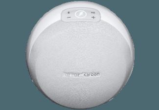 HARMAN KARDON Omni 10 - Drahtloser Lautsprecher (App-steuerbar, IEEE 802.11b/g/n, Weiß)