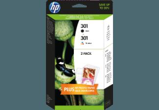 HP 301 2er Pack Original-Kartusche CMYK-Mehrfachpack