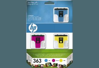 HP 363 3er Pack Original-Kartusche Cyan, magenta, gelb, HP, 363, 3er, Pack, Original-Kartusche, Cyan, magenta, gelb