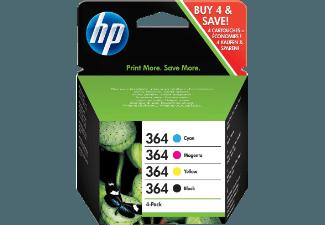 HP 364 Combo-Pack Original-Kartusche CMYK-Mehrfachpack, HP, 364, Combo-Pack, Original-Kartusche, CMYK-Mehrfachpack