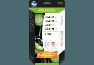 HP 364 XL 4er Pack Original-Kartusche CMYK-Mehrfachpack, HP, 364, XL, 4er, Pack, Original-Kartusche, CMYK-Mehrfachpack