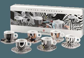 ILLY 4357 Art Collection Tobias Rehberger 6-tlg. Cappuccinotassen, ILLY, 4357, Art, Collection, Tobias, Rehberger, 6-tlg., Cappuccinotassen