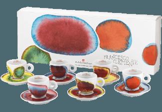 ILLY B019 Art Collection Francesco Clemente 6-tlg. Cappuccinotassen, ILLY, B019, Art, Collection, Francesco, Clemente, 6-tlg., Cappuccinotassen