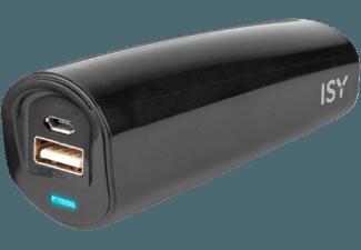 ISY Powerbank 2.200 mAh IAP-1000, schwarz Zusatzakku