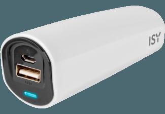 ISY Powerbank 2200 mAh IAP-1000, weiß Zusatzakku