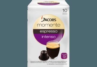 JACOBS 649088 Momente Espresso Intenso 10 Kapseln Kaffeekapseln Espresso Intenso (Intensität 9) (Nespresso®)