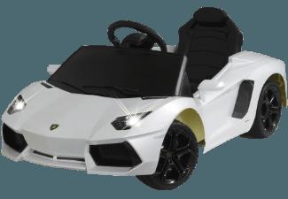 JAMARA 404603 Lamborghini Aventador Kinderfahrzeug Weiß