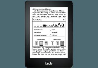 KINDLE VOYAGE 4GB 3G 6 Zoll 4 GB WLAN und USB E-Book-Reader Schwarz