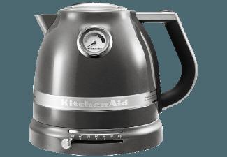 KITCHENAID 5KEK1522EMS Artisan Wasserkocher Silber (2400 Watt, 1.5 Liter)