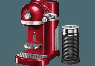 KITCHENAID 5KES0504ECA/4 Nespresso Kapselmaschine mit Aeroccino Candy Apple