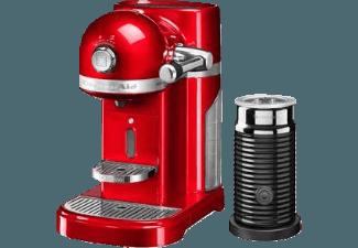 KITCHENAID 5KES0504EER/4 Nespresso Kapselmaschine mit Aeroccino Empire Red