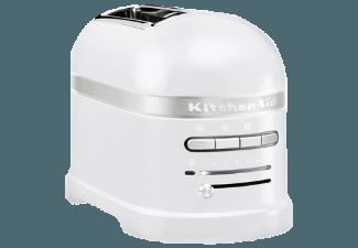 KITCHENAID 5KMT2204EFP Artisan Toaster Weiß/Silber (1.25 kW, Schlitze: 2)