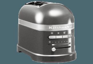 KITCHENAID 5KMT2204EMS Artisan Toaster Silber (1.25 kW, Schlitze: 2), KITCHENAID, 5KMT2204EMS, Artisan, Toaster, Silber, 1.25, kW, Schlitze:, 2,