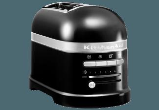 KITCHENAID 5KMT2204EOB Artisan Toaster Schwarz (1.25 kW, Schlitze: 2)