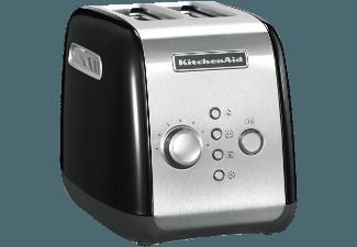 KITCHENAID 5KMT221EOB Toaster Onyxschwarz (1.1 kW, Schlitze: 2)