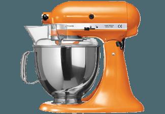 KITCHENAID 5KSM150PSETG Artisan Küchenmaschine Tangerine 300 Watt, KITCHENAID, 5KSM150PSETG, Artisan, Küchenmaschine, Tangerine, 300, Watt