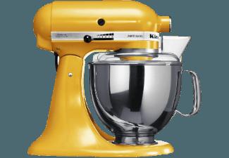 KITCHENAID 5KSM150PSEYP Artisan Küchenmaschine Silber 300 Watt