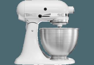 KITCHENAID 5KSM45EWH Küchenmaschine Weiß 250 Watt