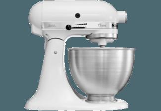 KITCHENAID 5KSM45EWH Küchenmaschine Weiß 250 Watt, KITCHENAID, 5KSM45EWH, Küchenmaschine, Weiß, 250, Watt