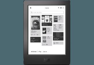 KOBO N250-KU-BK-K-EP Aura H20 6.8 Zoll 4 GB WLAN und Micro-USB Ebook-Reader Schwarz